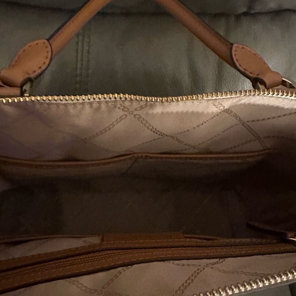 Michael Kors Beige and Brown Women's Bag - Picture 5 of 5